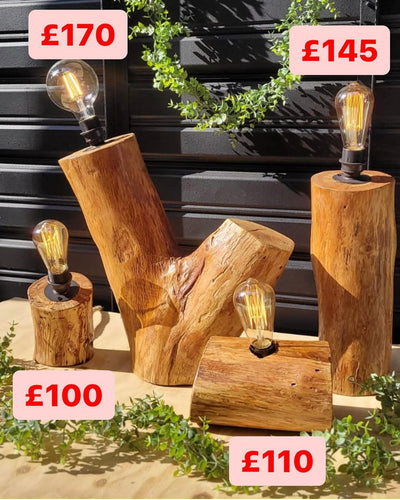 Log Lamps