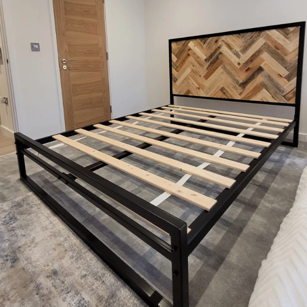 Wooden king hotsell bed head